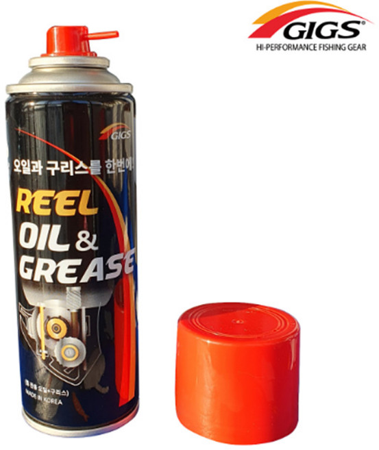 긱스 만능윤활제 그리스 오일 낚시릴 전용 구리스 세트/윤활제 방청제 릴정비세트, 250ml, 1개