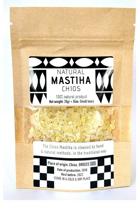 매스틱 검 키오스 알갱이 스몰 사이즈 50g Chios Mastiha Tears Gum Greek 100% Natural Mastic Packs From Growers (50gr, 1개