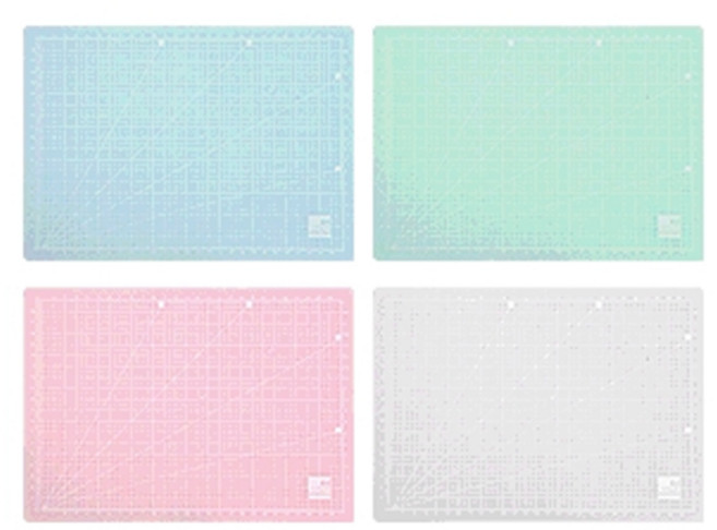 윈스타 반투명커팅매트 A2 색상선택, 화이트, 화이트