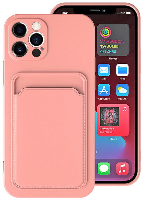 굿밸류 컬러 변색없는 아이폰 카드케이스