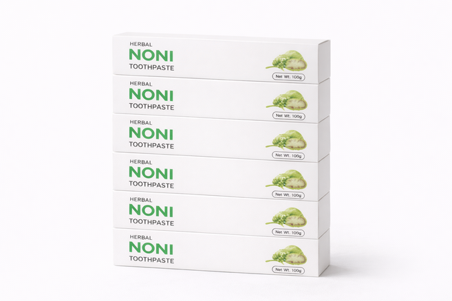 골드] 베트남노니치약100% 나트랑 하노이 여행선물 치주염 구내염 무불소 잇몸염증케어 100g, 6개