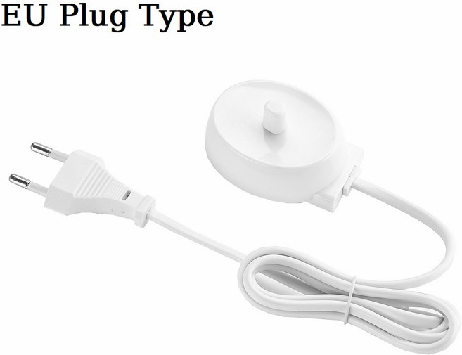 구강 B 전동 칫솔 교체 충전기 코드 공급 장치 유도 베이스 모델 3757 휴대용 여행용, [01] EU Plug, 01 EU Plug, [01] EU Plug
