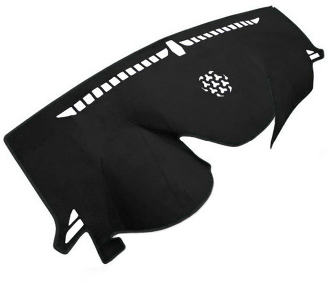 DUB 논슬립 벨벳 대쉬보드커버, 현대 LF쏘나타 (14년3월-17년3월), 센터무, 블랙벨벳(블랙라인)