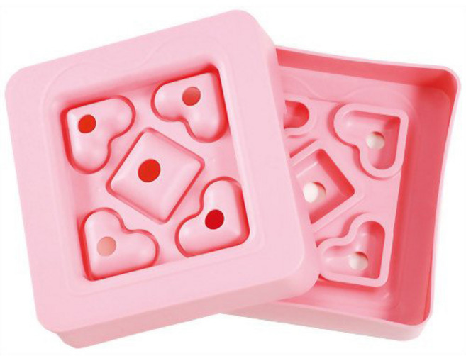 이홈베이킹 한입 미니하트 샌드위치틀, 1개