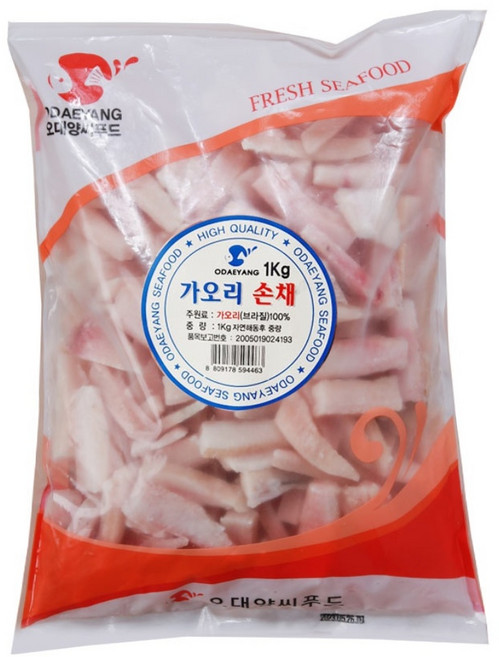 [오대양씨푸드] 가오리채 1kg /가오리무침/가오리찜/홍어/가오리조림, 1개