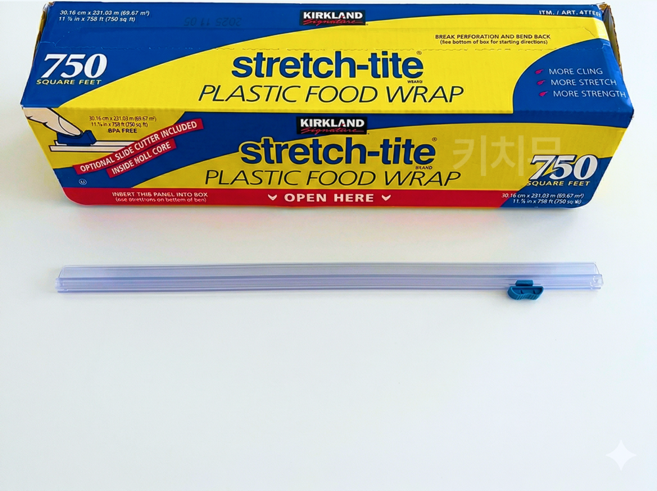 커클랜드시그니춰 플라스틱 푸드 랩, 231.03m, 1개