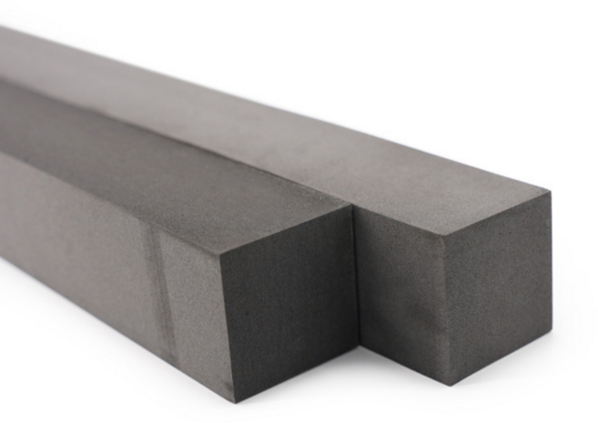 크레스티드게코 EVA 고밀도 사각 백업 4 x 4 x 50 cm, 1개, 블랙