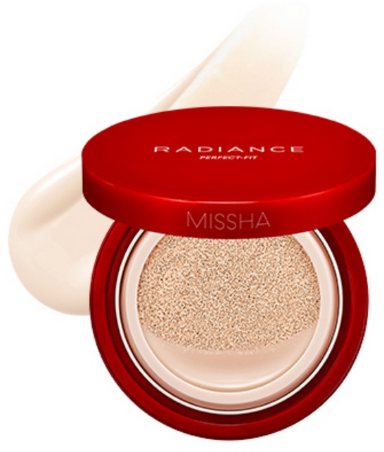 미샤 래디언스 퍼펙트핏 쿠션 15g, 21호 바닐라, 1개