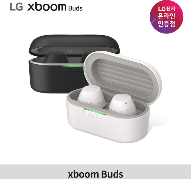 LG전자 엑스붐 버즈 블루투스 이어폰, 블랙, xboom Buds