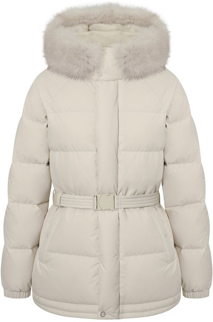 K2 다운 아우터 프리미엄 폭스퍼 구스다운 GOLDEN K95 마들렌(MADELEINE) FOX W (OATMEAL) DS875