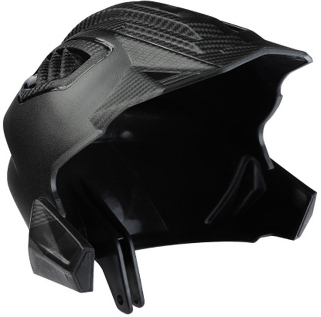 機車手機支架 穩固防震 多角度調整 適用多種手機型號, 黑, 遮陽帽