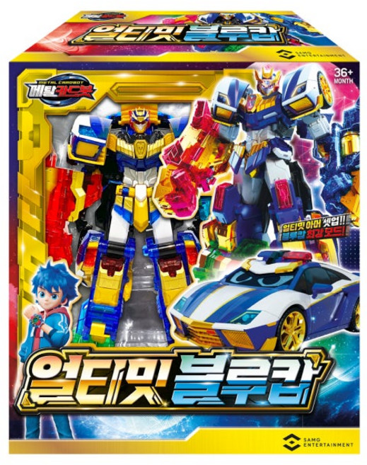 [SAMG] 메탈카드봇 얼티밋 블루캅, 1개