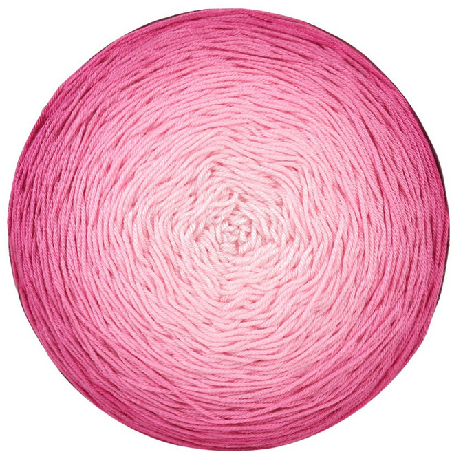 alize 마마니트 디바 옴브레 뜨개실, 7367 핑크바틱, 1개