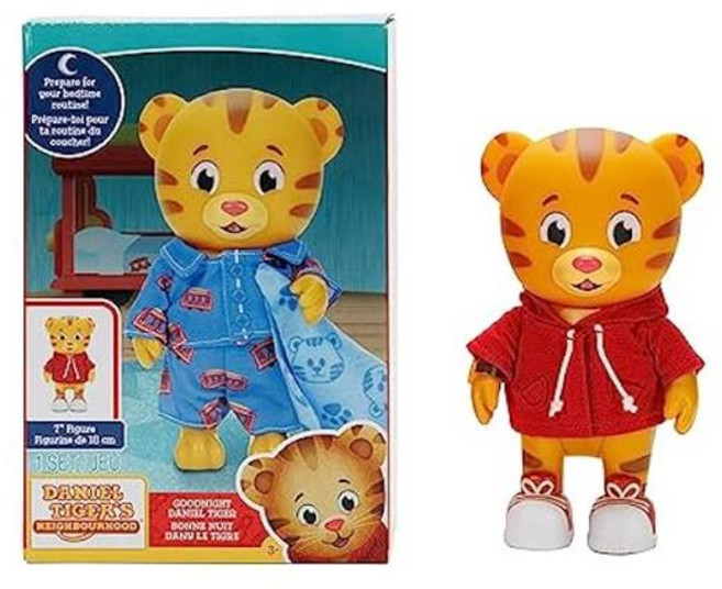 다니엘타이거 굿나잇 인형 피규어 17CM, 1개