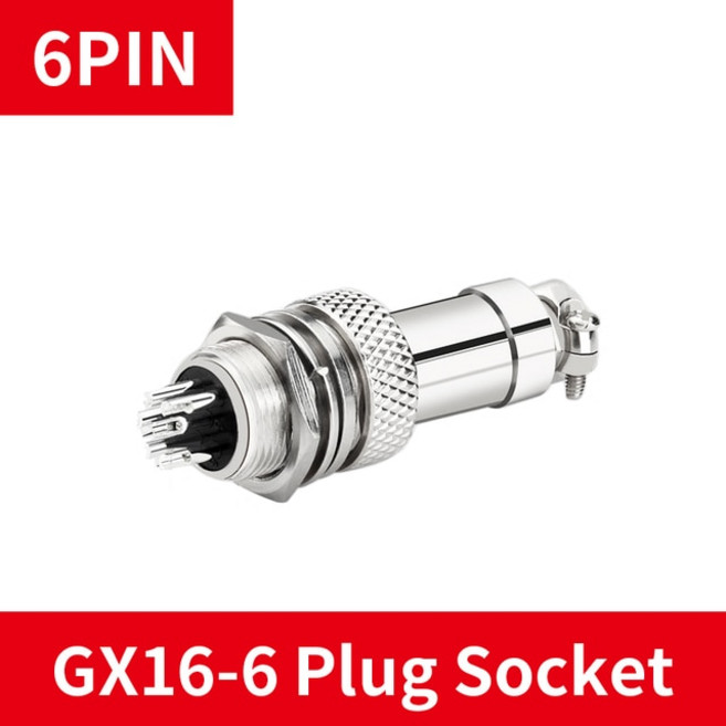 1 세트 GX16 2 3 4 5 6 7 8 9 10 핀 암수 도킹 에비에이터 항공 플러그 소켓 원형 너트 커넥터 케이블 커, 1개