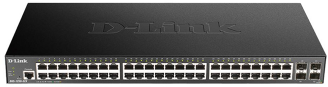 D-LINK 友訊 DGS-1250-52X 52埠 L2 Gigabit智慧網管交換器, 1個