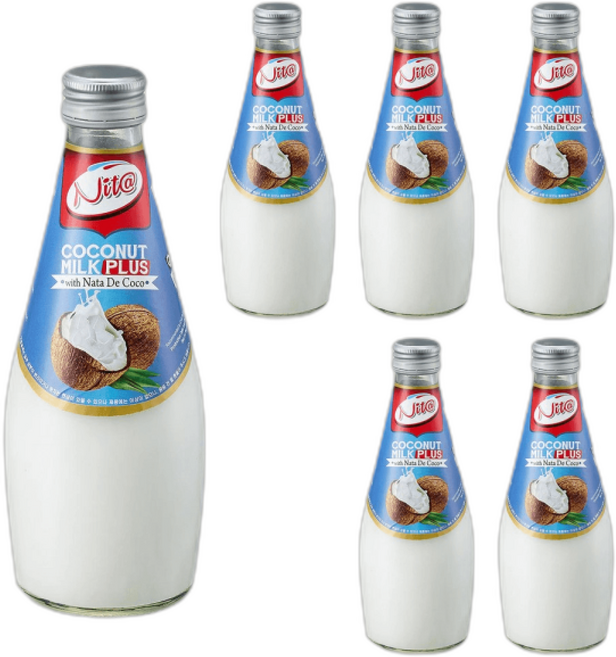 니타 코코넛 밀크 오리지널 플러스, 290ml, 12개