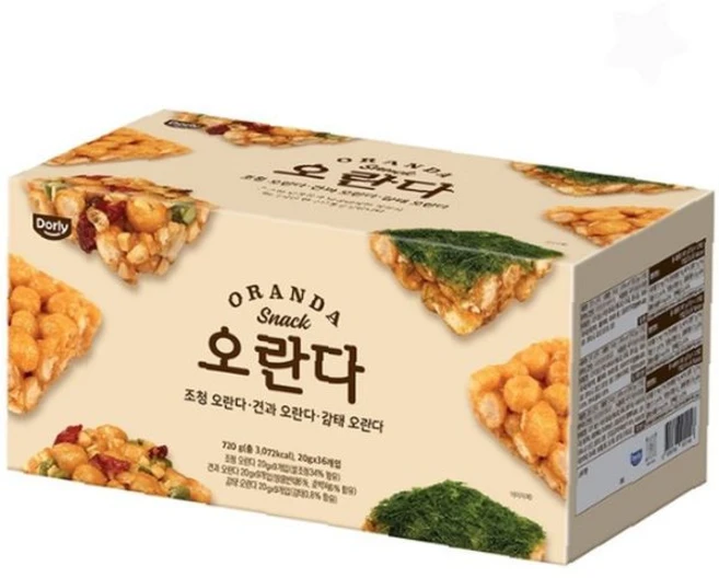 Dorly 오란다 720g / 20g x 36, 1개 - 쿠팡
