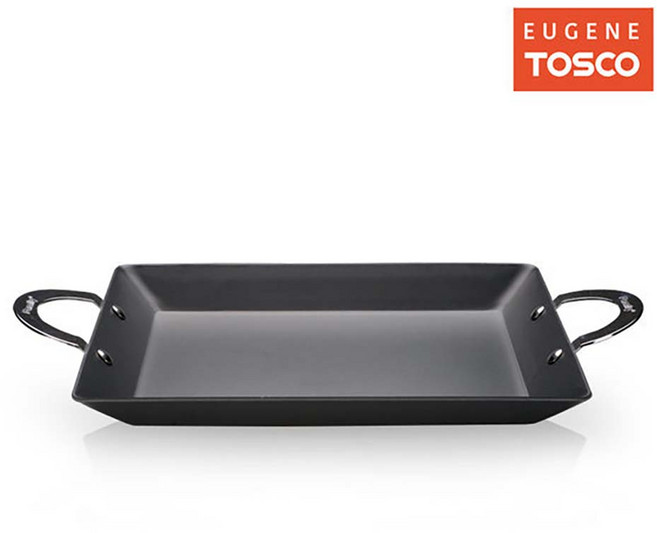 업소용 사각 불판 숯불 고기 닭갈비 곱창 떡볶이 볶음밥 캠핑 전골 팬, 대, 1개