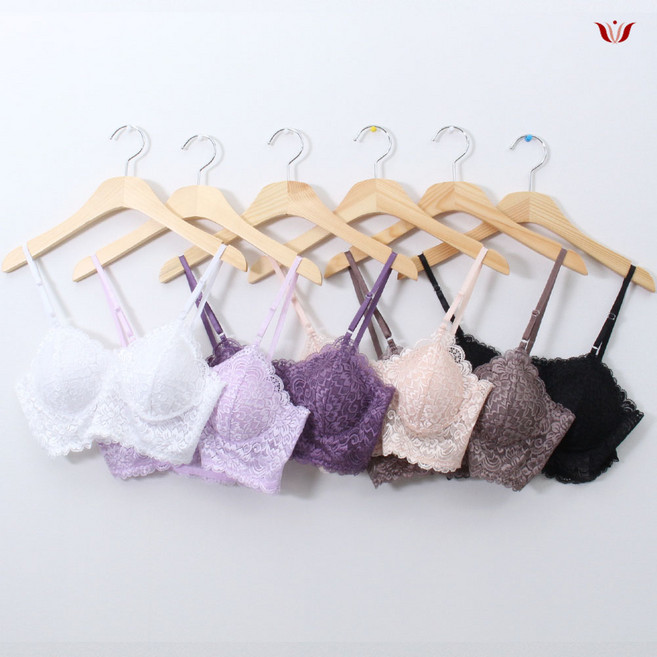 리베앙 국산 레이스 노와이어 브래지어 빅사이즈 브라탑 브라렛 1106