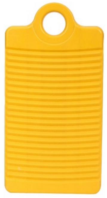GBonS 세면대용 미니 빨래판, 1개, 노란색