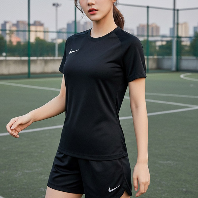 나이키 우먼스 반팔 티셔츠 HV8178-010 드라이 핏 파크 8 저지 헬스 운동 스포츠 단체