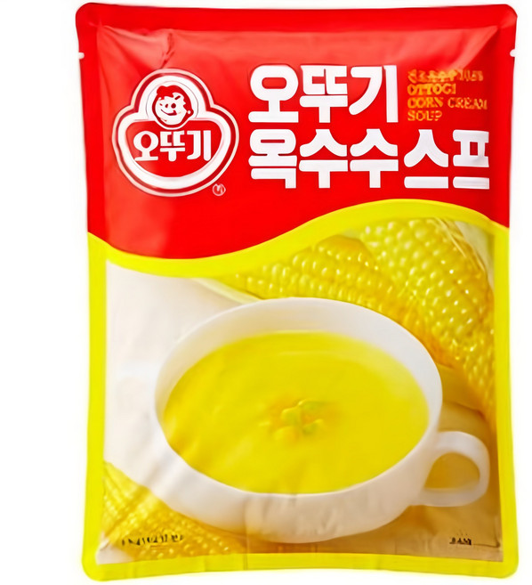 오뚜기 옥수수 스프, 1kg, 1개