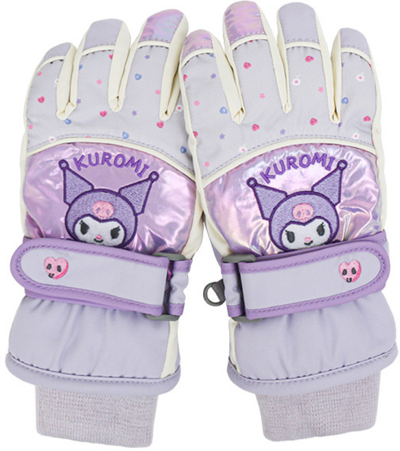 쿠로미 스키손가락장갑-샤이닝 50203
