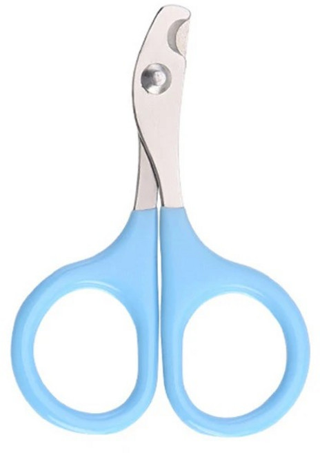 고양이 손톱깎이 전문 애완 동물 손톱 트리머 가위 새끼 강아지 부상 정밀 절단 도구, 1개, 3. 하늘색