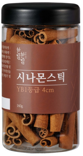 YB1등급 시나몬스틱 길이 11cm 4cm, 4cm 시나몬스틱, 1개