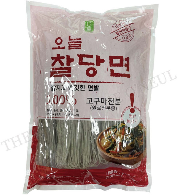 오늘 찰당면, 1개, 1kg