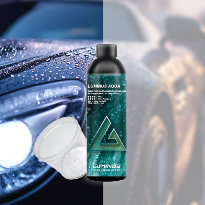 루미너스 아쿠아 원액 500ml +계량컵 1EA 자동차 습식 코팅제 퀵디테일러 관리제