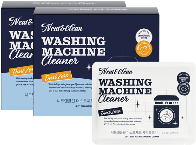 니트앤클린 더스트제로 세탁조 클리너, 150g, 16개