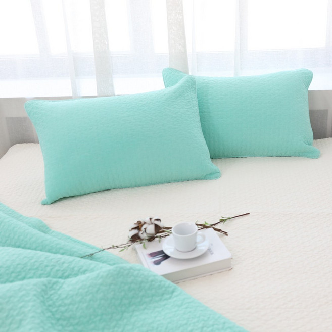 이솔홈 국내산 순면 피그먼트 베개 베개커버