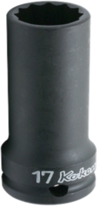 코켄 코겐 세미 롱 임팩 소켓 아시바 복스알 14306X-17 17mm, 1개