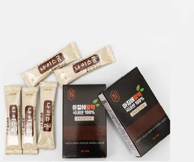 [2박스] 국내산100 고단백 굼벵이환 스틱 아침에활력 나이스굼 5포