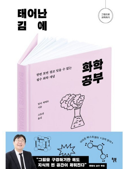 태어난 김에 화학 공부:한번 보면 결코 잊을 수 없는 필수 화학 개념, 윌북, 알리 세제르 저/고호관 역