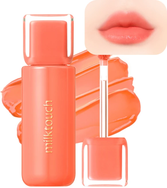 밀크터치 젤리핏 유리알 광채 글로우 틴트, 01. 뉴 피치 베어, 4g, 1개 - 쿠팡
