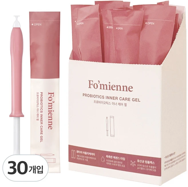 포미엔느 프로바이오틱스 이너 케어젤, 54g, 1개 - 쿠팡
