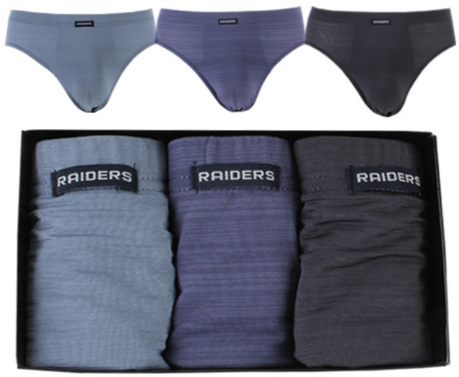 블링푸루 트라이 남자 인견스판 쿨링 냉감 삼각팬티 브리프 3매입_MI3