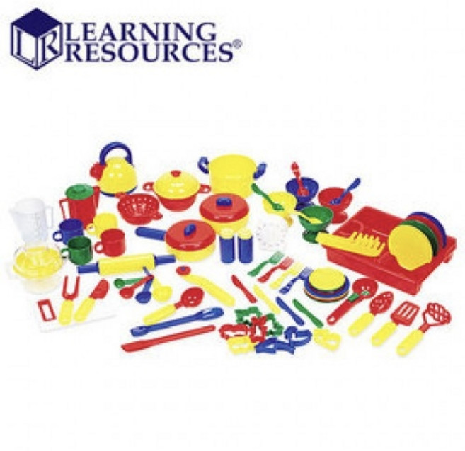 러닝리소스 주방놀이소품 과일자르기장난감 돌아기 소꿉놀이세트