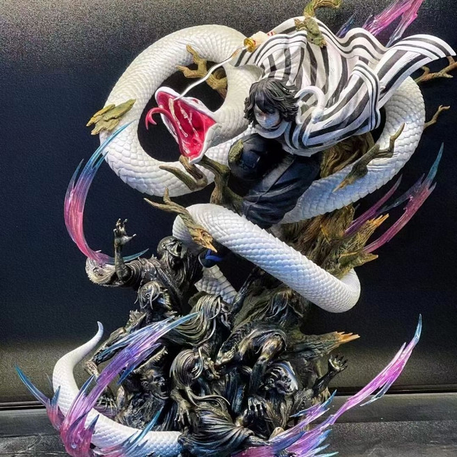 cade konty귀멸의 칼날 사주 이구로 오바나이 귀칼 칸로지 피규어 랜덤발송 20cm cade konty, 1.귀멸의 칼날 피규어 블라인드박스 20cm