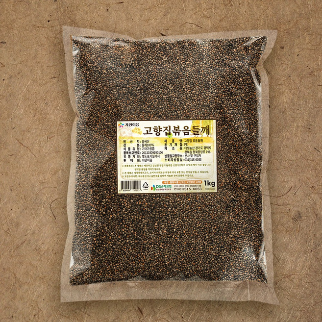 자연이음 볶음들깨 1kg 중국산, 1개