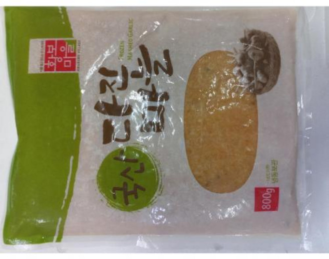 냉동 다진마늘 황보마을 800g, 1개