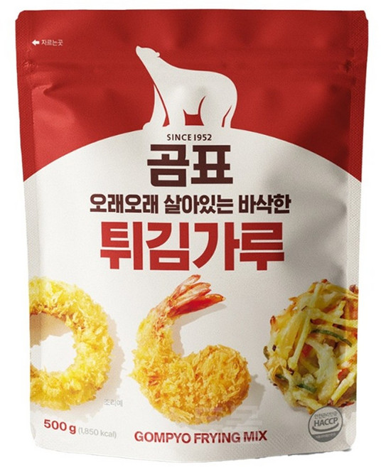 곰표 튀김가루, 500g, 1개