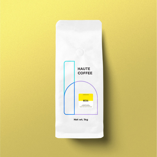 하우트커피 헥사 블렌드 고소한 커피 원두, 1개, 1kg, 프렌치프레스