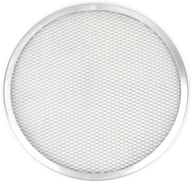 피자스크린 알루미늄틀 피자망 14인치(35.5cm) sav+57606Uy