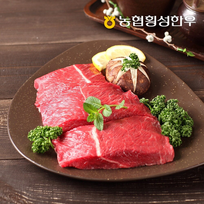 [농협횡성한우] 횡성한우 1등급 국거리 400g, 1개