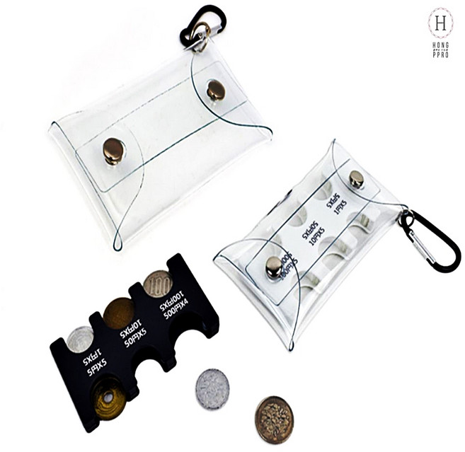 엔화파우치 가죽동전지갑 엔화 동전지갑 일본 동전 수납 여행 케이스