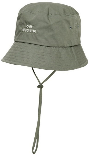 아이더 베이직한 디자인의 남녀공용 C-series 에센셜 버킷햇 DUA24C42, 카키(K6)